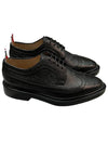 Men's Classic Long Wing Brogue Lace Up Brogue Shoes Black - THOM BROWNE - BALAAN 2