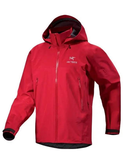 Beta AR Logo Track Jacket Heritage Red - ARC'TERYX - BALAAN 2