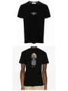 Archivio Cotton Short Sleeve T Shirt Black - STONE ISLAND - BALAAN 5