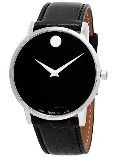 Movado Museum Classic Black Dial Men's Watch 0607269 - MOVADO - BALAAN 1