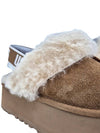 Funkette Platform Slippers Chestnut - UGG - BALAAN 5