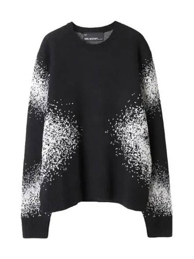 Knit Pixel Modernist Sweater - NEIL BARRETT - BALAAN 1