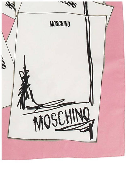 Moschino Silk Scarf - MOSCHINO - BALAAN 2