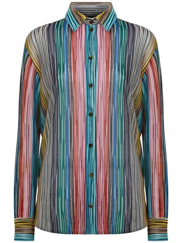 Missoni Striped Ribbed Shirt - MISSONI - BALAAN 1