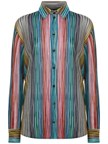 Missoni Striped Ribbed Shirt - MISSONI - BALAAN 1