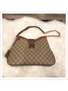 Padlock GG Supreme Medium Shoulder Bag Brown Beige - GUCCI - BALAAN 6