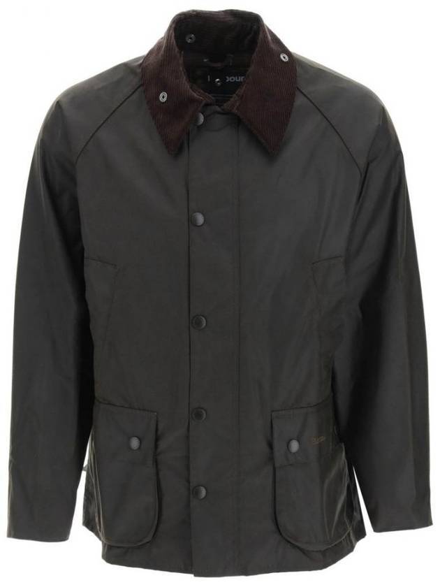 Men's Classic Bedale Wax Jacket Olive - BARBOUR - BALAAN 1