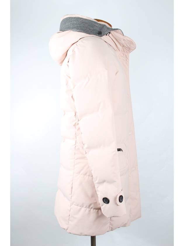 Sumi Light Pink Fleece Hooded Padded Jumper S - PARAJUMPERS - BALAAN 3