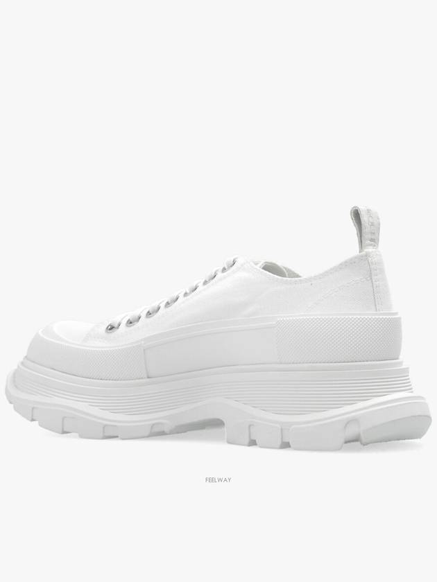 Tread Slick Low Top Sneakers White - ALEXANDER MCQUEEN - BALAAN 6