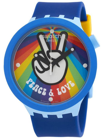 Swatch Pride Peace Hand Love Quartz Men's Watch SB03N105 - SWATCH - BALAAN 1