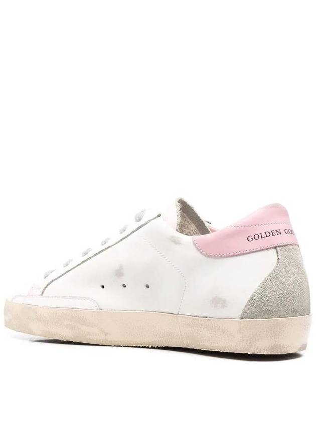 SUPER-STAR LEATHER UPPER AND HEEL SUEDE STAR AND SPUR CREAM SOLE - GOLDEN GOOSE - BALAAN 3