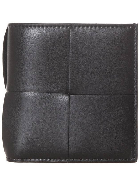 Slim Folder Half Wallet Black - BOTTEGA VENETA - BALAAN 2