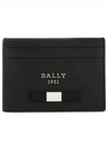 Metal Logo Card Wallet Black - BALLY - BALAAN 2