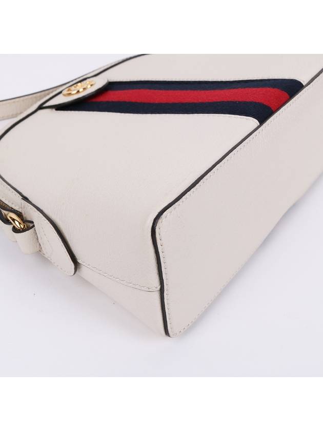 GG gold plated Ophidia white cross bag 499621 - GUCCI - BALAAN 8