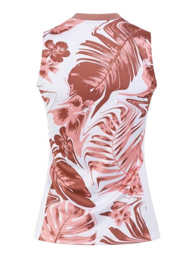 Golf Meya Print Sleeveless Top GWJT07430 S183 Women's Meya Print Sleeveless Top - J.LINDEBERG - BALAAN 3