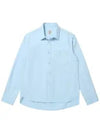 Oxford Long Sleeve Shirt Sky Blue - SOLEW - BALAAN 1