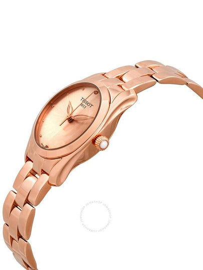 Tissot T-Wave Rose Diamond Dial Ladies Watch T112.210.33.456.00 - TISSOT - BALAAN 2