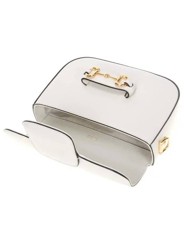 Horsebit 1955 Mini Cross Bag White - GUCCI - BALAAN 7