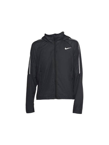 Shield Running Jacket Black - NIKE - BALAAN 1