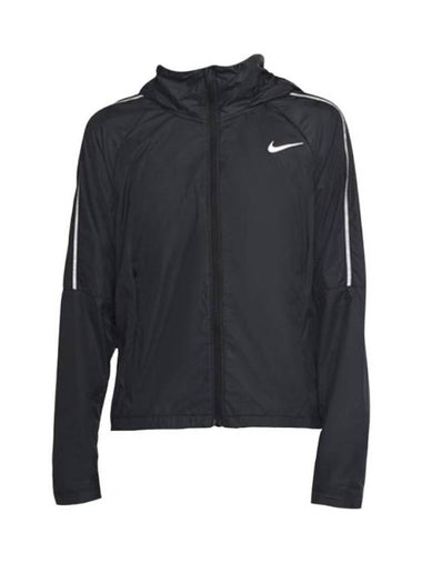 Shield Running Jacket Black - NIKE - BALAAN 1