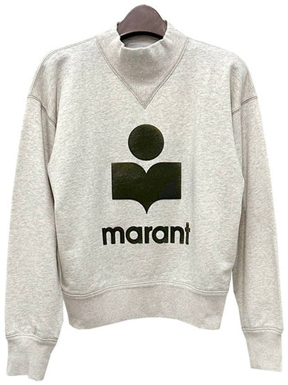 Moby Logo Print Sweatshirt Ecru - ISABEL MARANT ETOILE - BALAAN 2