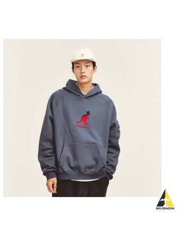 Gradient Logo Hoodie 5148 Charcoal - KANGOL - BALAAN 1