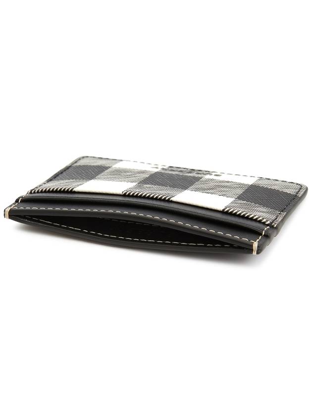 Check Logo Print Card Wallet - BURBERRY - BALAAN 5