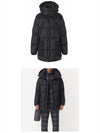 Logo Applique Nylon Puffer Coat Black - BURBERRY - BALAAN 5