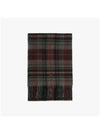 PC0946 325 Pony Plaid Check Fringe Muffler - POLO RALPH LAUREN - BALAAN 2