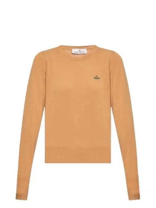 Bea Jumper Knit Top Camel - VIVIENNE WESTWOOD - BALAAN 2