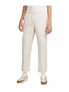 Club Woven Straight Track Pants Beige - NIKE - BALAAN 2