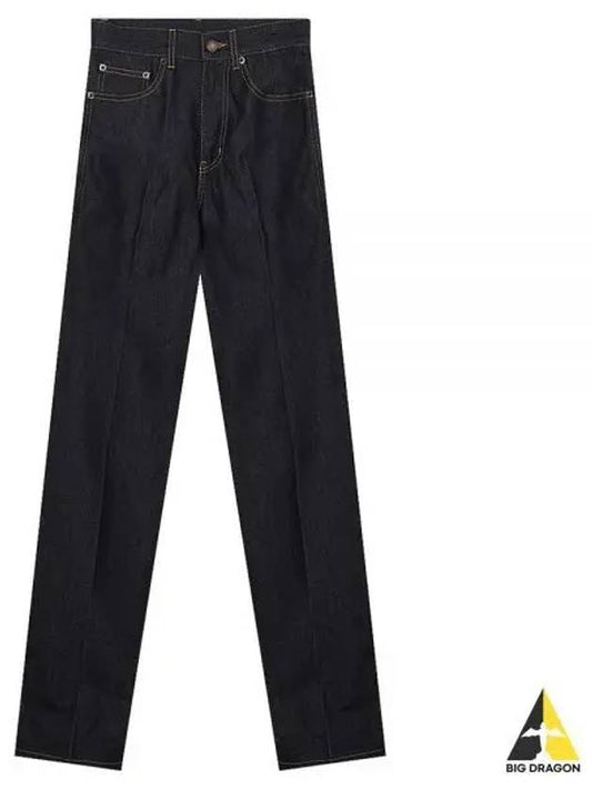 Clyde Flared Straight Jeans Black - SAINT LAURENT - BALAAN 2