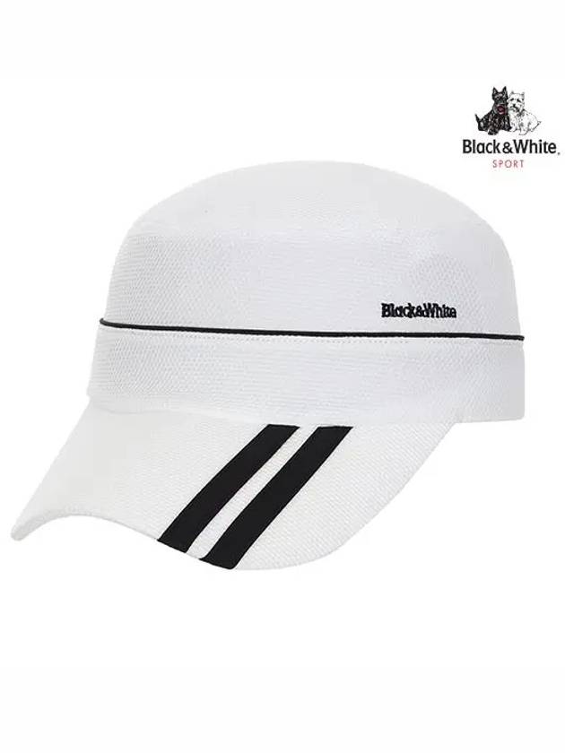 Men’s Classic Golf Hat 8433GZSPWHITE - BLACK&WHITE - BALAAN 1