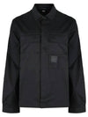 Men's Gabardine Shirt Zip Up Jacket Black - CP COMPANY - BALAAN 2