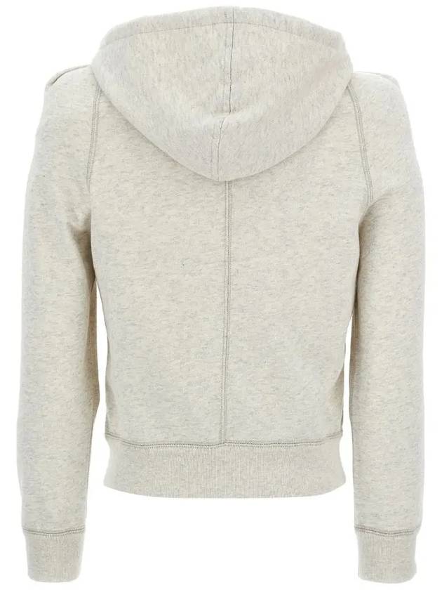 Penny Zip-Up Hoodie Ivory - ISABEL MARANT - BALAAN 4