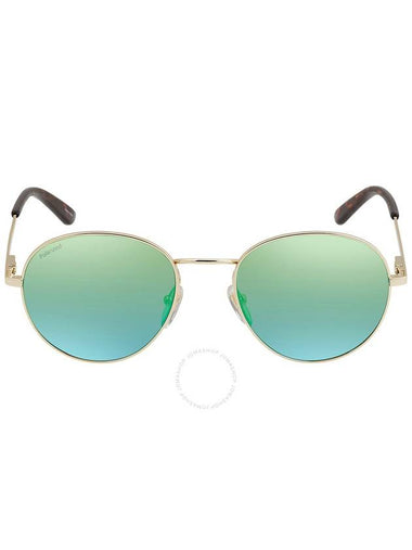 Smith Prep Polarized Green Mirror Round Unisex Sunglasses 203240 J5G/5Z 53 - SMITH - BALAAN 1