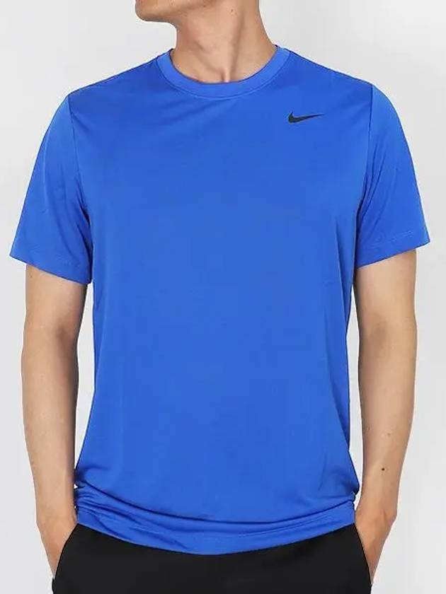 Dri Fit Short Sleeve T-Shirt Blue - NIKE - BALAAN 2