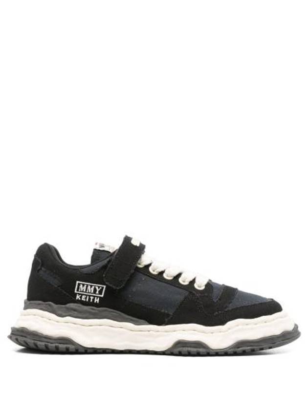 KEITH OG Sole Canvas Low Top Sneakers Black - MAISON MIHARA YASUHIRO - BALAAN 1