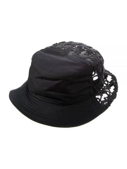 Oblique Matrame Bucket Hat Black - DIOR - BALAAN 2