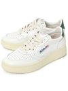 Medalist Green Tab Leather Low Top Sneakers White - AUTRY - BALAAN 2