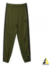 OT231 B Olive Poly Smooth Zipper Jogger Track Pants Men s Long - NEEDLES - BALAAN 2