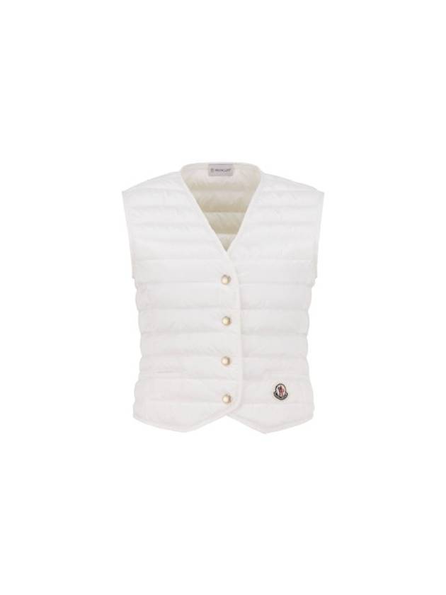 Women's Down Vest White - MONCLER - BALAAN 1