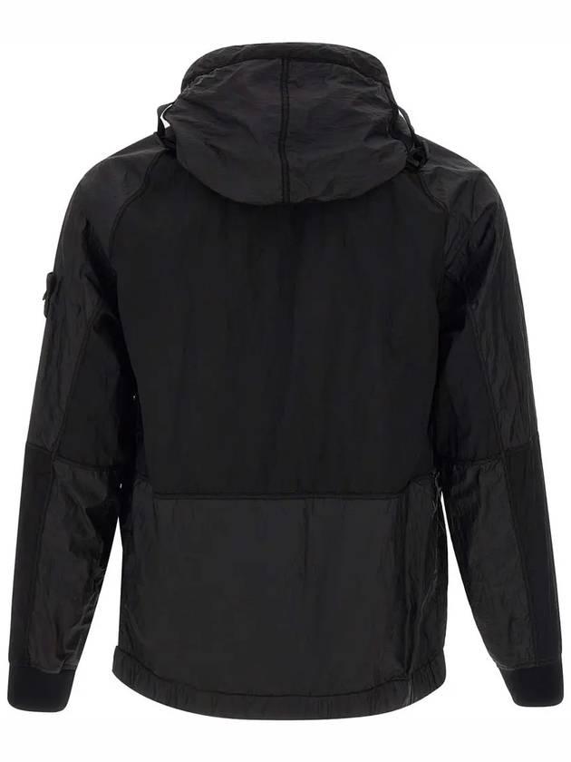 Nylon Metal Watro-TC Hooded Jacket Black - STONE ISLAND - BALAAN 4