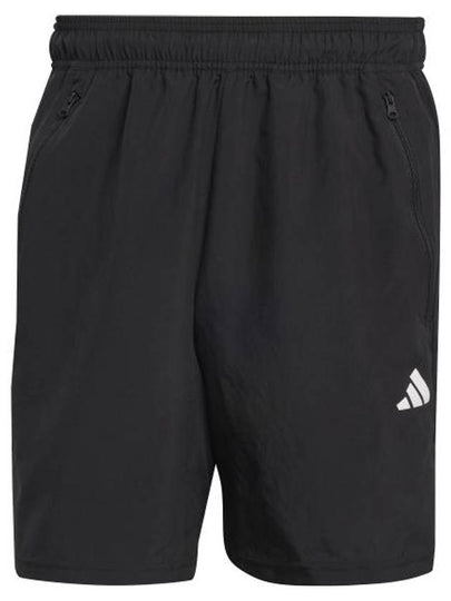 Train Essentials Woven Shorts Black - ADIDAS - BALAAN 2