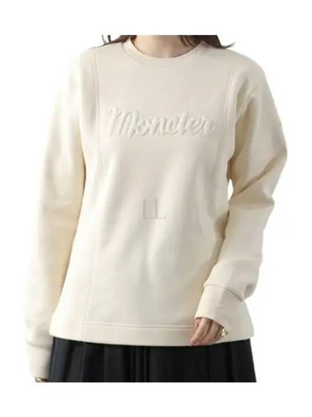 Women s brushed sweatshirt 8G00025 899RB 038 - MONCLER - BALAAN 1