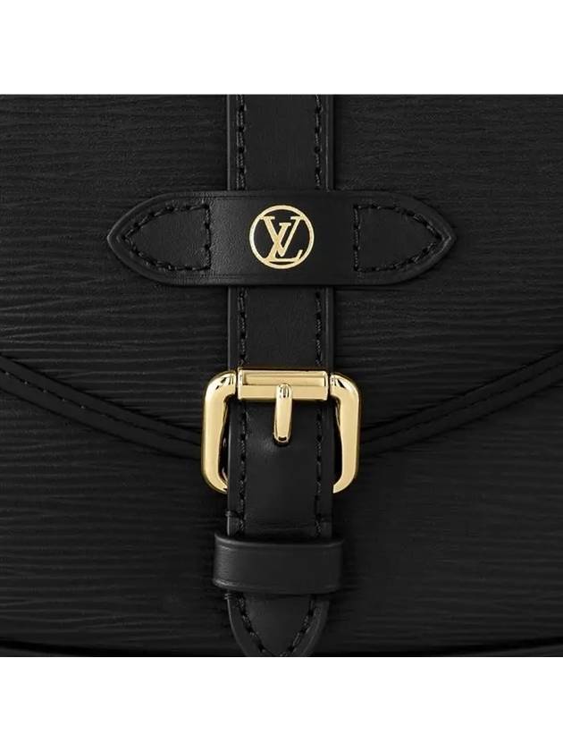 Saumur BB Epi Shoulder Bag Black - LOUIS VUITTON - BALAAN 6