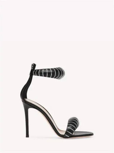 Gianvito Rossi BIJOUX crystal ankle sandal heels 270640 - GIANVITO ROSSI - BALAAN 1