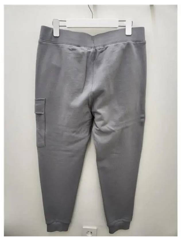 Men's Lens Waffen Jogger Track Pants Gray - CP COMPANY - BALAAN.