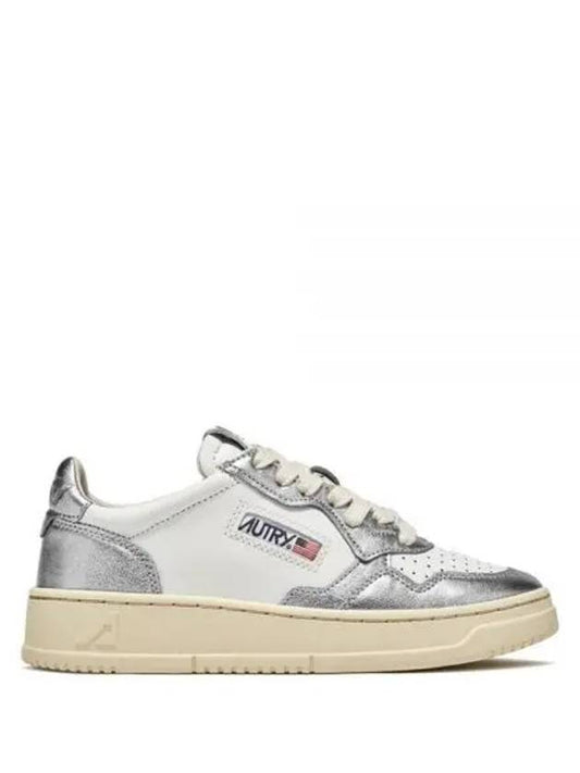 Medalist Silver Tab Low Top Sneakers White - AUTRY - BALAAN 2