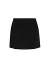 Women's Tweed A-Line Skirt Black - A.P.C. - BALAAN 2